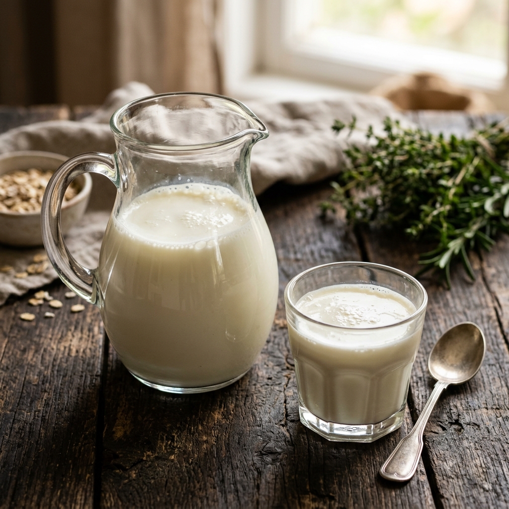 High-Meadow Buffalo Milk